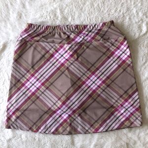 B-Skinz Plaid Golf Skort